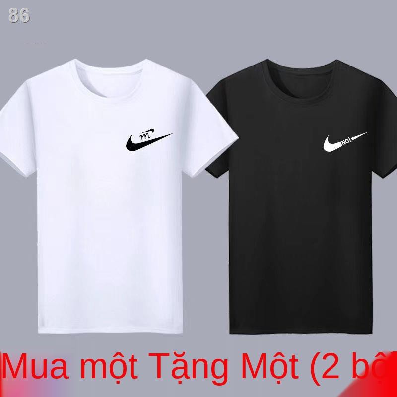 Chất lượng cao T- áo sơ mi Nam ngắn tay áo sơ mi nam mùa hè áo thun nửa tay rời xu hướng áo thun nam cỡ lớnG