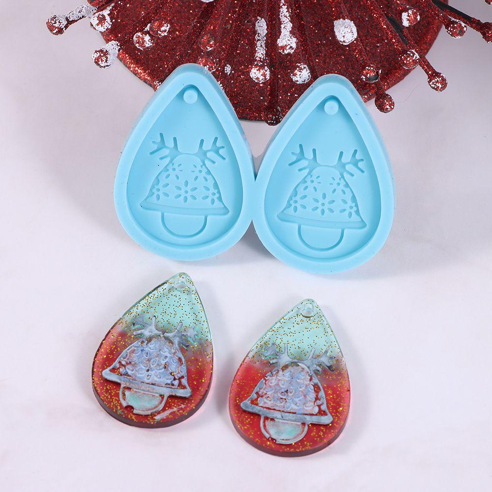 Khuôn Làm Bông Tai Resin Epoxy UV DIY|Khuôn Silicone Làm Đồ Trang Sức