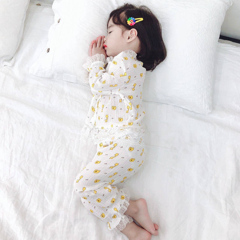 Bộ Đồ Ngủ Dài Tay Họa Tiết Cherry Thời Trang Mùa Hè Hàn Quốc Mới 2022 Dành Cho Nữ