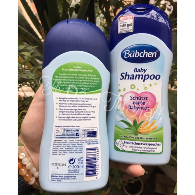 Dầu gội đầu cho trẻ em Bubchen 200ml (Bubchen Baby Shampoo) Shopee Việt Nam