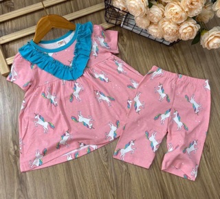 Đồ bộ bé gái size đại