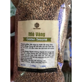 Mè vàng rang chín 100g