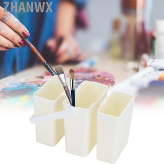 Xô rửa cọ vẽ đa năng có tay cầm có thể tháo rời