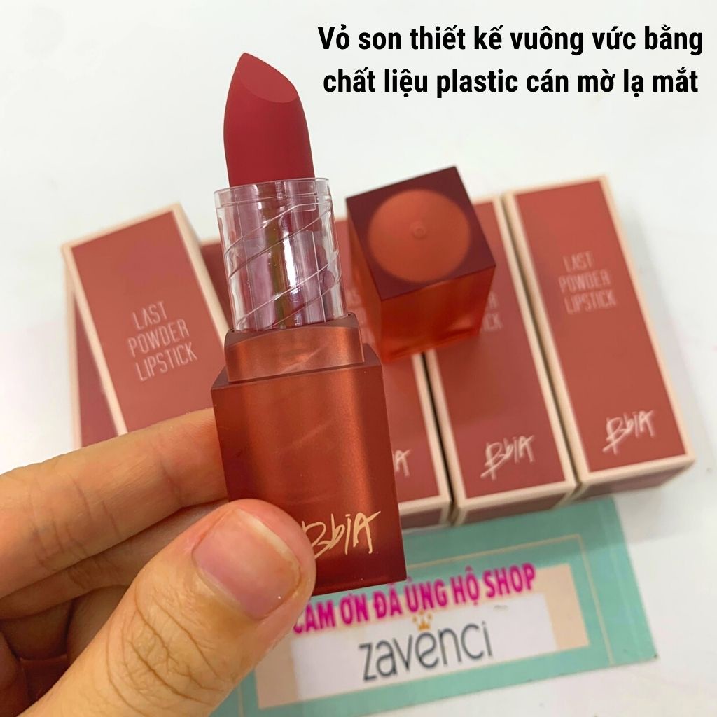 Son Lì BBIA Last Powder Lipstick Dạng Thỏi Không Trôi (3,5g)