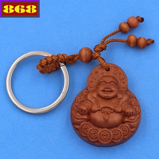 Móc chìa khóa tượng Phật Di lặc KGPDIL1 - Móc khóa phong thủy