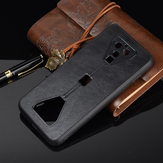Ốp điện thoại tpu phối da màu đen bảo vệ 360 độ cho xiaomi black shark 3 blackshark 3 3pro