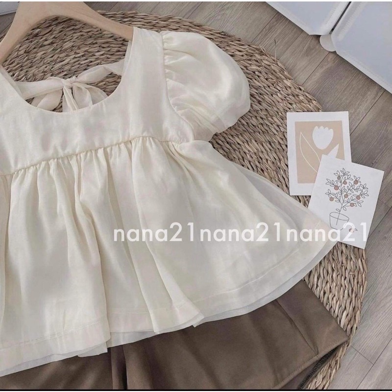 Set áo quần babydoll voan Nana21/Nanastore21