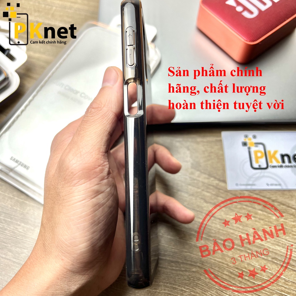 Ốp lưng Samsung A32 5G Chính hãng, Soft Clear Cover bảo vệ máy toàn diện.