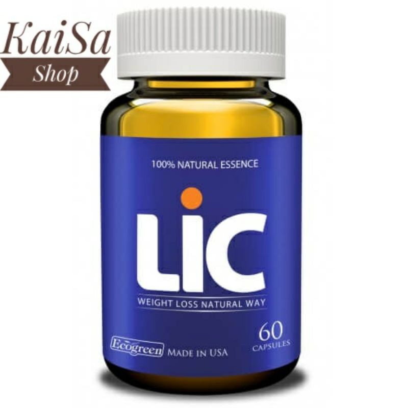 Lic Giảm Cân - Hộp 60 Viên - Hàng Tích Điểm - Chính Hãng | BigBuy360 - bigbuy360.vn