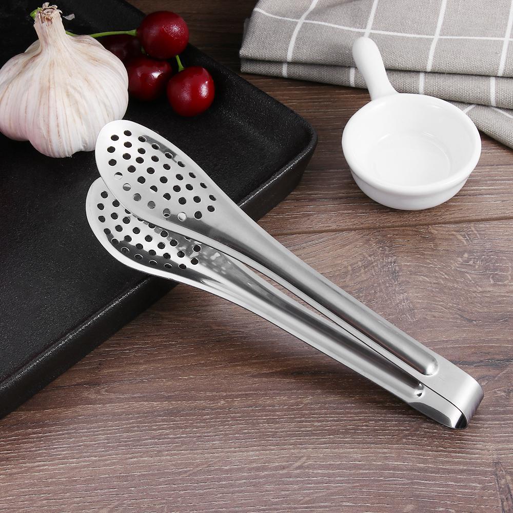 Kẹp Gắp Thức Ăn Bằng Inox Chống Nóng Tiện Dụng Cho Nhà Bếp