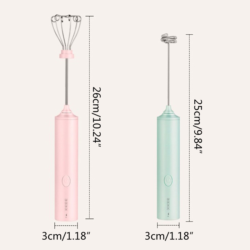 Que khuấy cà phê/sữa 4 tốc độ tiện dụng cho nhà bếp