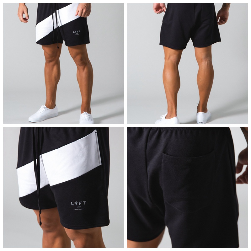 [GYMen]   Quần short thể thao nam  thoải mái  chạy bộ   tập thể dục  quần bóng rổ  rộng rãi  cỡ lớn  ngoài trời   huấn luyện  hút mồ hôi  quần ngắn đến gối