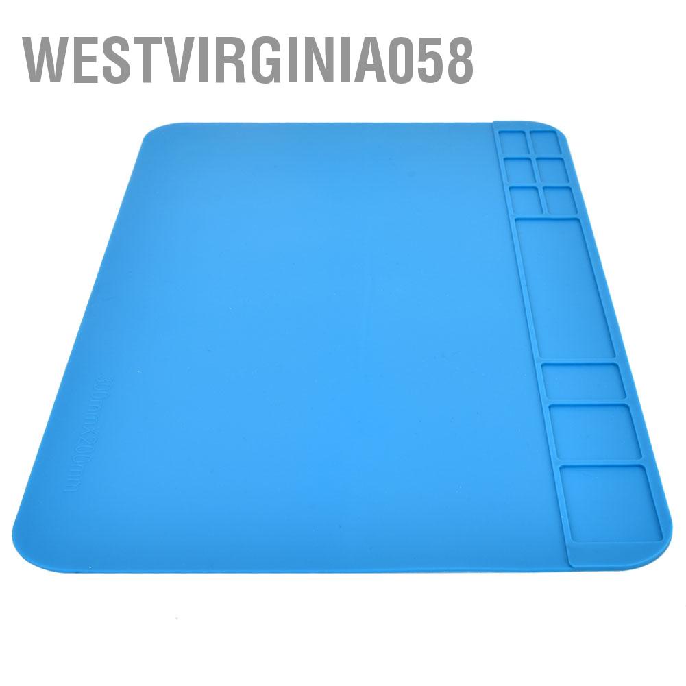 Hàng HotThảm silicon cách nhiệt để bàn dùng cho tháo lắp sửa chữa máy tính / điện thoạiHàng giao ngaywestvirginia058
