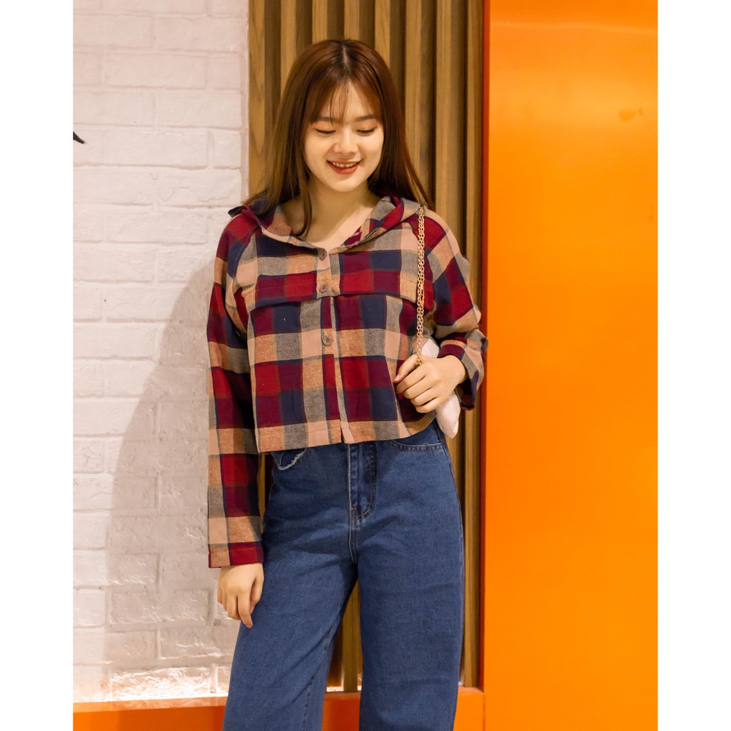 Áo Khoác Form Ngắn  - Có Nón | BigBuy360 - bigbuy360.vn