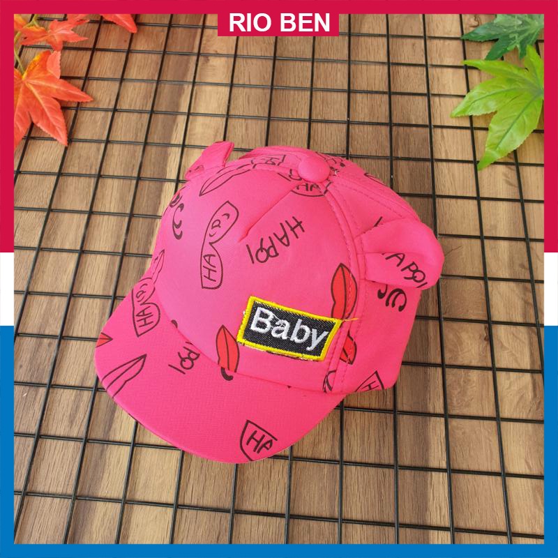 Nón vài thời trang cho bé nhỏ dưới 2 tuổi RBN045