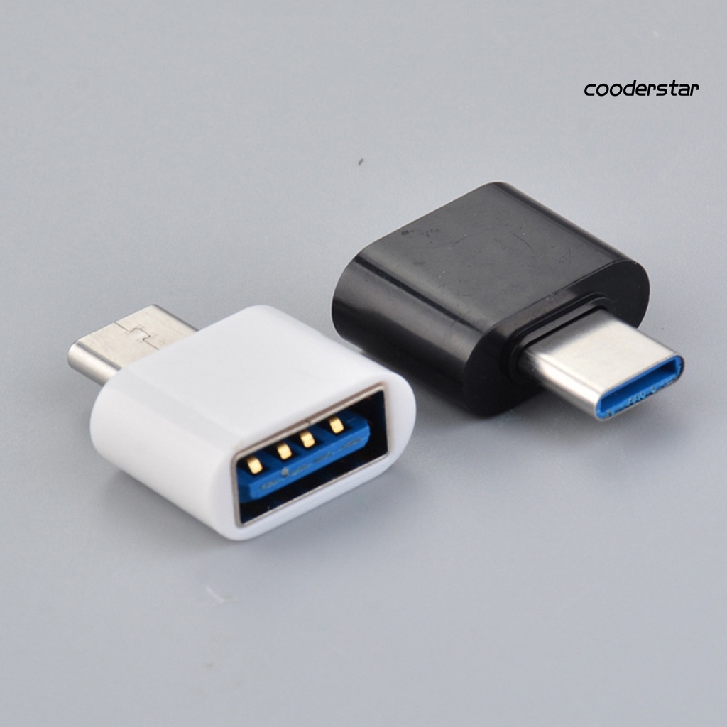 Set 2 đầu chuyển đổi từ giác cắm Type-C sang cổng cắm USB OTG
