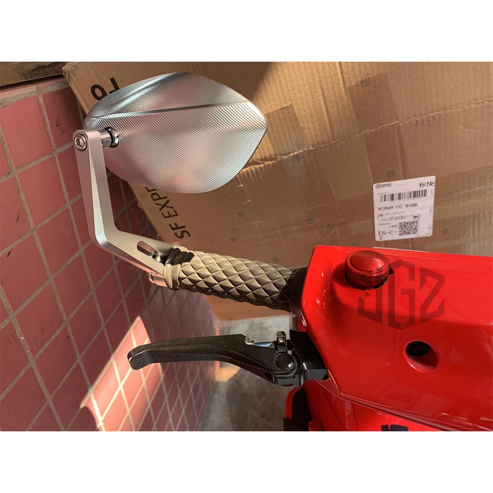 Cặp nắp chân gương chiếu hậu xe máy CNC kèm 3 vít cho VESPA SPRINT PRIMAVERA GTS S125