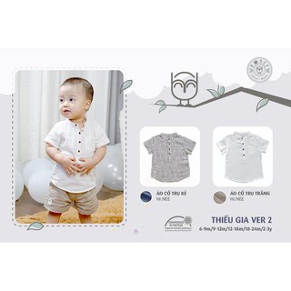 [Xả hàng lẻ size] Bộ quần áo đũi bé trai Hrnee