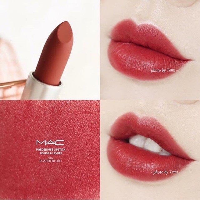 Son MAC [Mini] RUBY WOO/DEVOTED TO CHILI/LADY DANGER/DANGEROUS/MARRAKESH | BigBuy360 - bigbuy360.vn