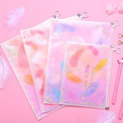 Hộp bút lông chim Hb241 hộp bút cute hộp bút dễ thương