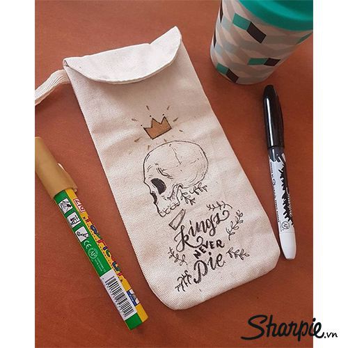 Bút vẽ lên vải không phai màu Sharpie Stained - Orange (Cam)