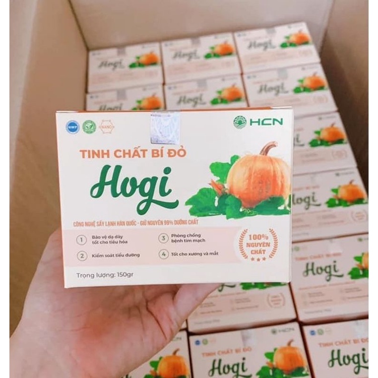 Tinh chất bí đỏ Hogi tốt cho hệ tiêu hóa , tinh chất bí đỏ giúp bổ sung dưỡng chất cho cơ thể