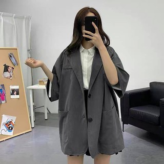 Áo Blazer tay lỡ Jack Lane