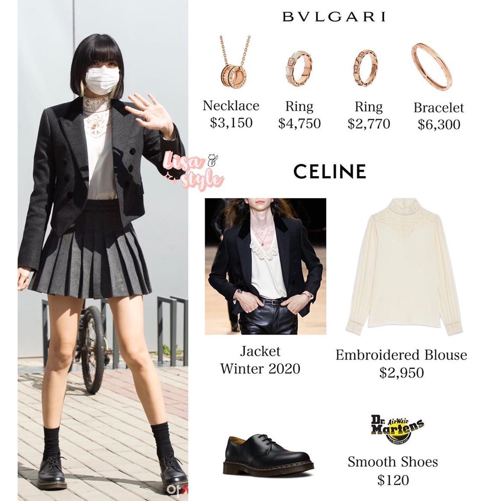 Chân váy xếp ly Xám dày dặn khóa eo có lót quần - Cheap Moment Rose Lisa Jennie Jisoo / Blackpink
