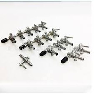 Van chia oxy inox 1,2,3,4,5 đầu