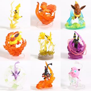 Set 6 Mô Hình Nhân Vật Pokemon Dễ Thương