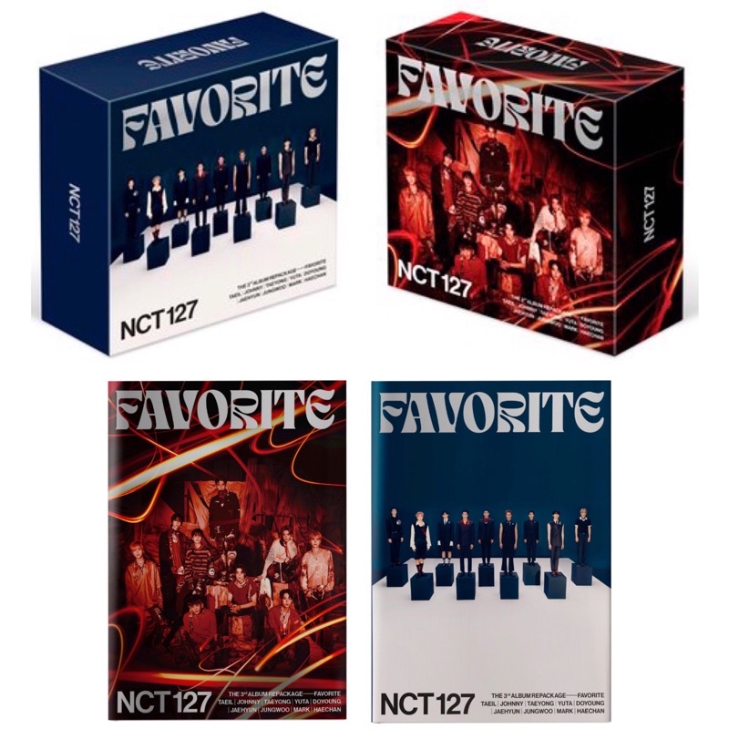 NCT 127- FAVORITE KIHNO/ bộ ảnh- có sẵn
