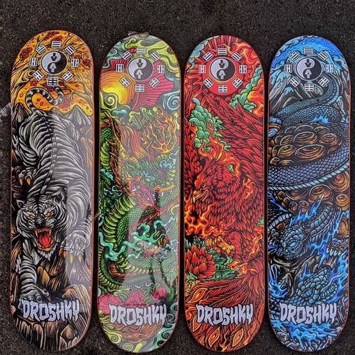 Mặt Ván Trượt Skateboard Hãng DROSHKY