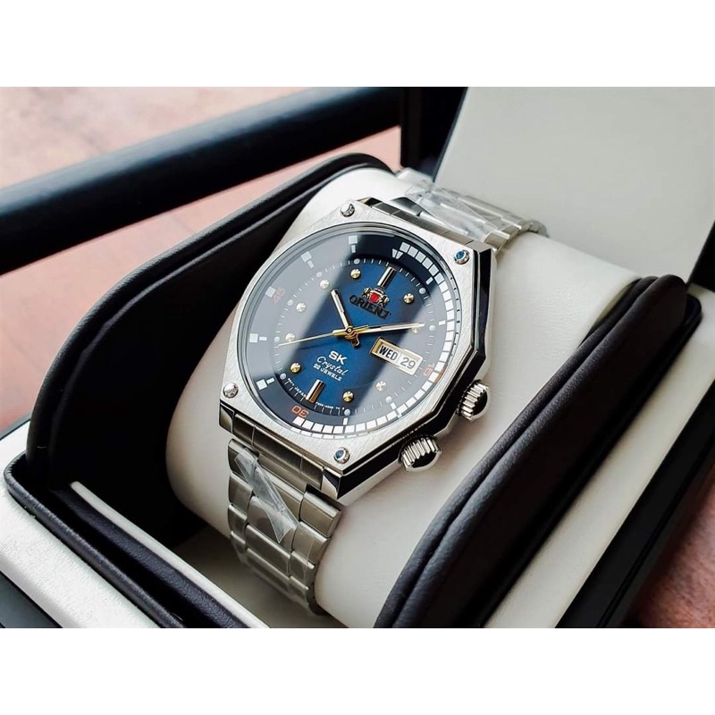 ĐỒNG HỒ NAM CHÍNH HÃNG Orient SK RA-AA0B03L Automatic - Phiên bản Xanh Đen