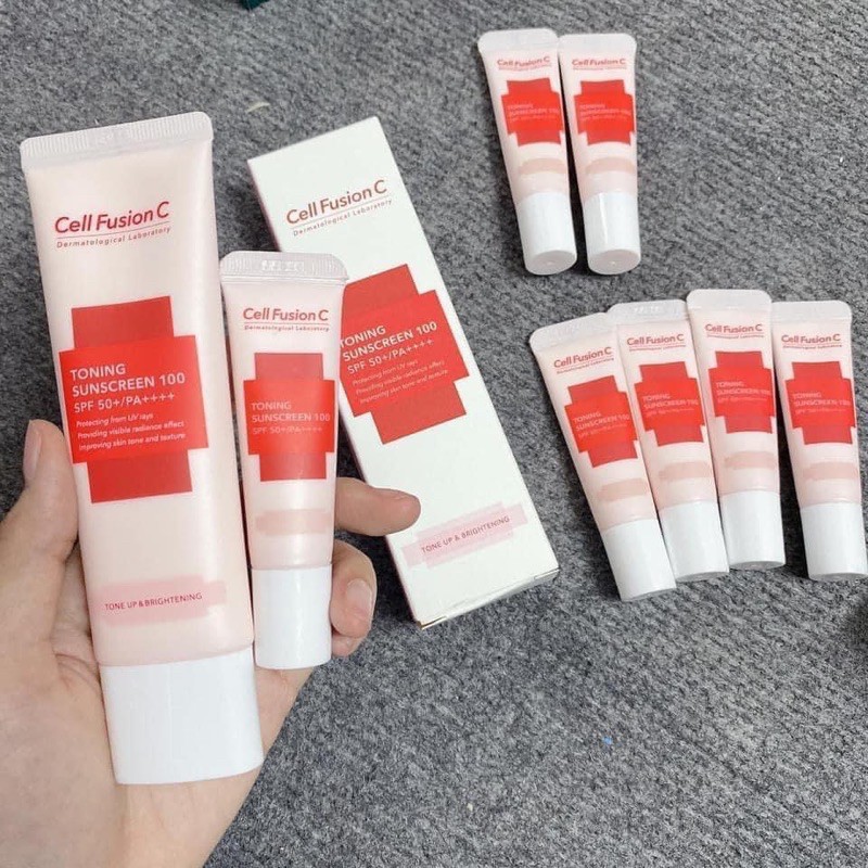 Kem chống nắng Cell fushion C 3 màu mẫu mới
