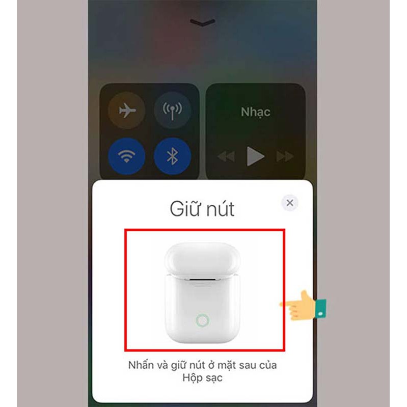 Tai Nghe AP2 Bluetooth 1562m pin 15h,Đổi Tên, Định Vị GPS, Cảm Biến Hồng Ngoại, Sạc Không Dây Tặng Kèm Case
