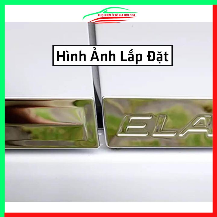 Bộ ốp nẹp sườn Elantra 2016-2022 mạ crom trang trí làm đẹp xe