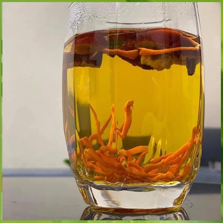 HŨ 50GR Nấm Đông Trùng Hạ Thảo Huy Cương Sấy Thăng Hoa Hàng Cao Cấp