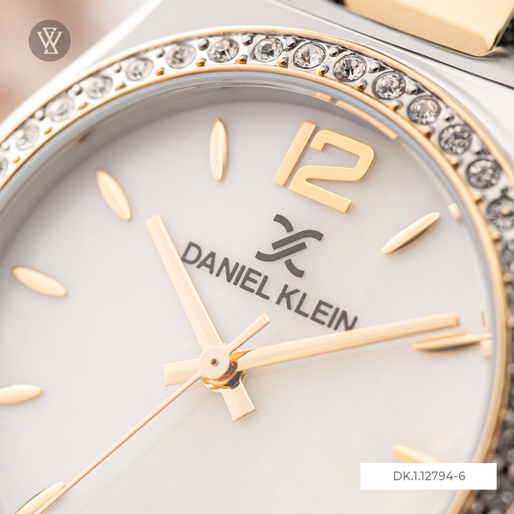 Đồng Hồ Quartz Nữ Daniel Klein Premium WATCHSTORE DK.1.12794-6 Mặt Kính Khoáng 34mm, Dây Kim Loại, Vỏ Thép Không Gỉ