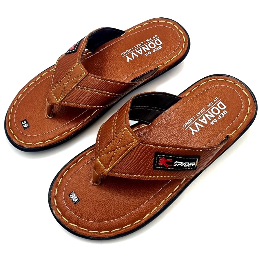 Dép xỏ ngón  giá Rẻ,Bền đã khâu toàn bộ đế..shop KINSON-KẸP ÔNG GIÀ