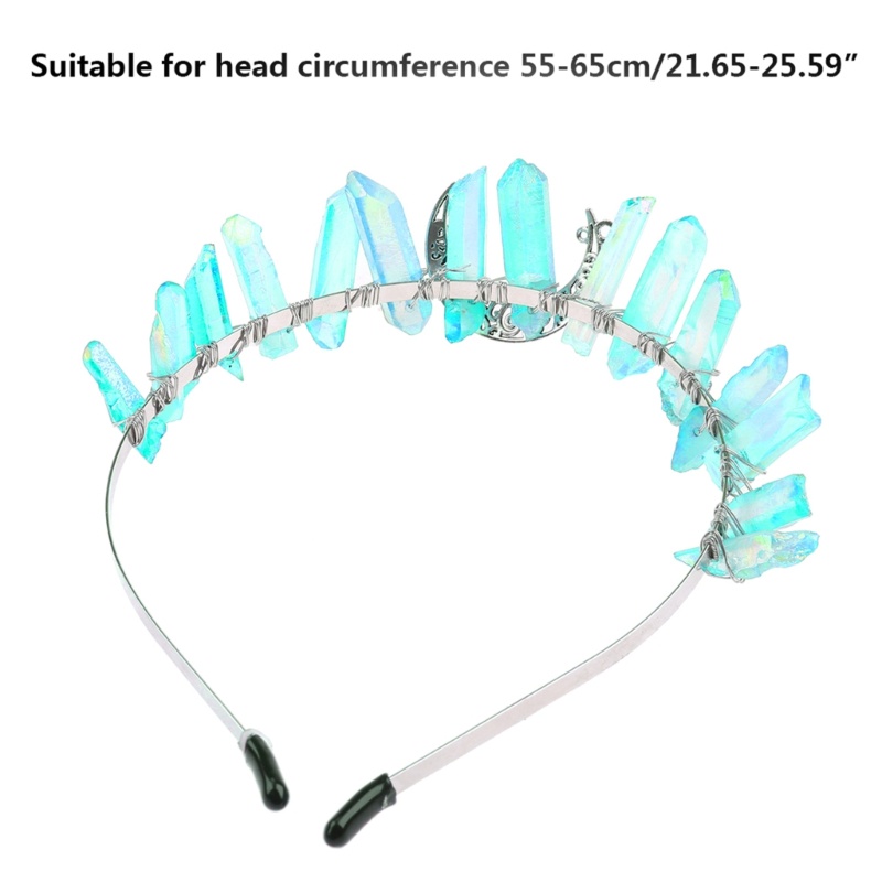 Flgo Vương Miện Công Chúa Đính Pha Lê Lấp Lánh Thanh Lịch Cho Nữ