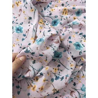 Voan hoa / chiffon hoa nhí