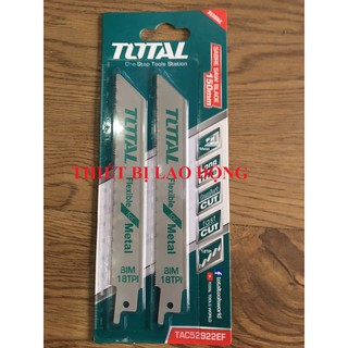 Bộ lưỡi cưa kiếm, cưa kim loại total tac52922ef.0