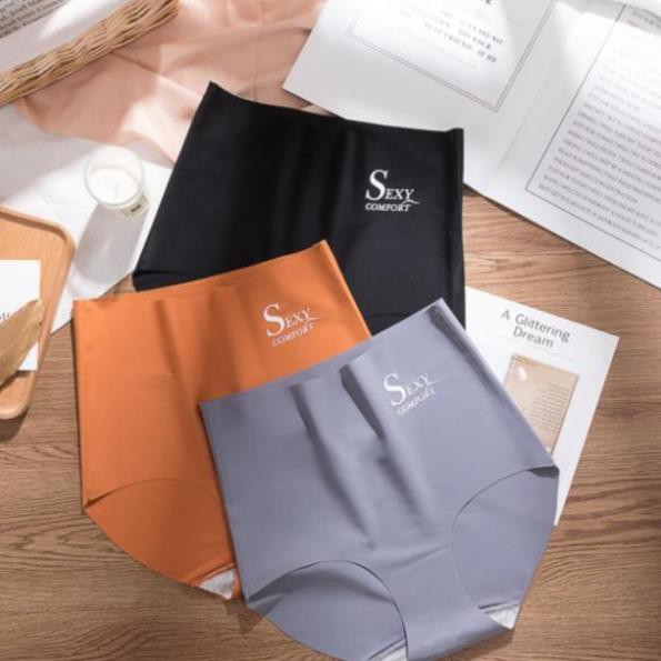 Quần Lót Nữ Su Lụa Cao Cấp, Quần Lót Cạp Cao Gen Nịt Bụng Tàng Hình - QL Gen Su Sexy