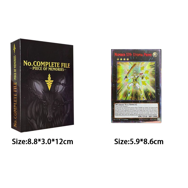 Bộ 148 CHIẾC YuGiOh Thẻ SER Thư Tiếng Anh KHÔNG. TẬP TIN HOÀN THIỆN Số Bộ Sưu Tập Thẻ Kid Quà Tặng