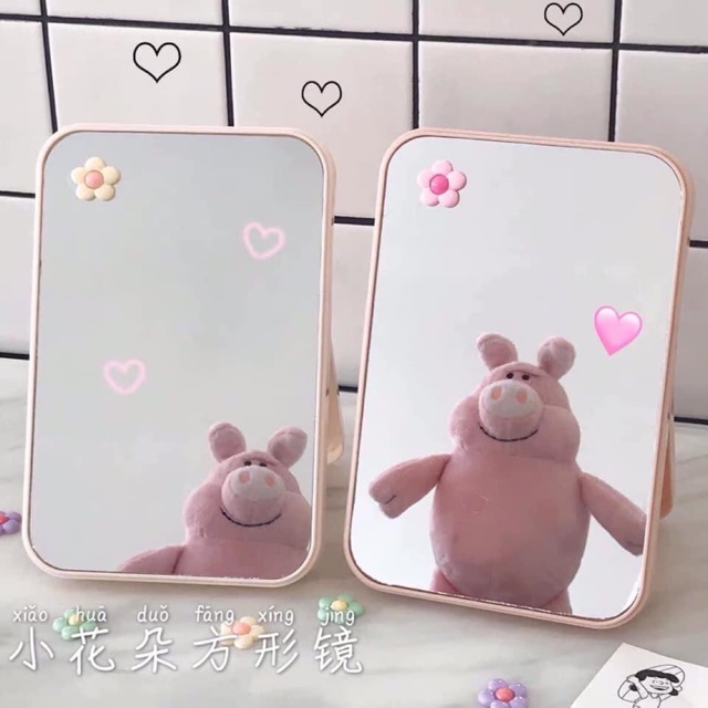 Gương mini để bàn