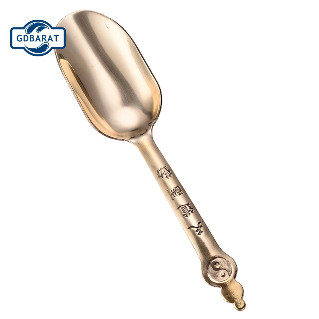 Muỗng Cà Phê Bằng Đồng Thau Thiết Kế Nhỏ Gọn