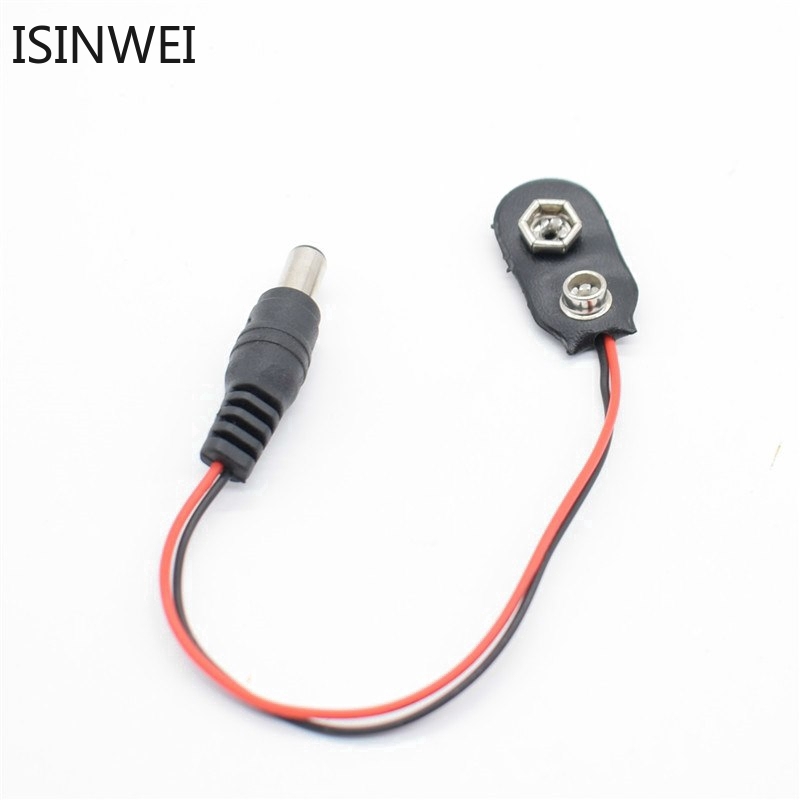 Bộ 5 cáp nối pin 9v loại 1 cho arduino robotic respberry