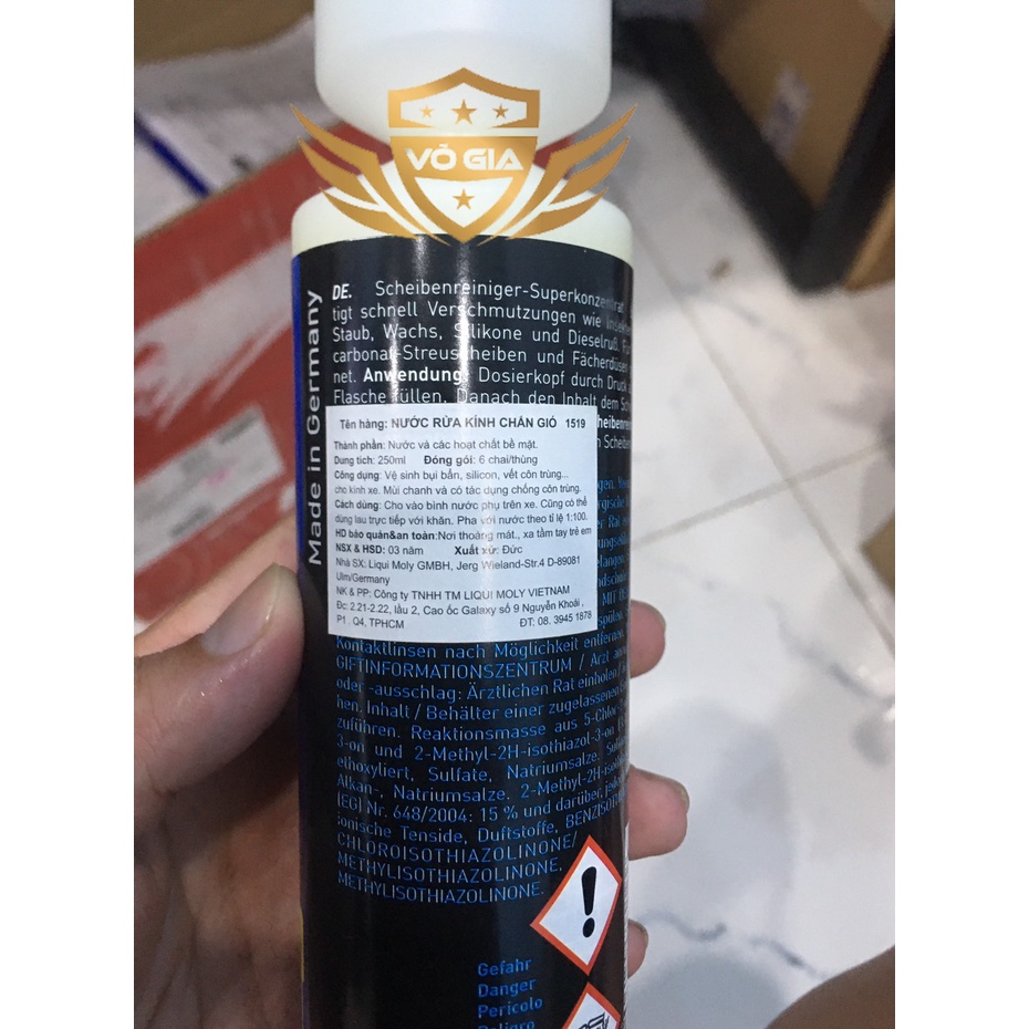 Nước rửa kính xe ô tô đậm đặc Liqui Moly 1519 250ml