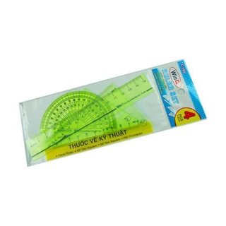 Thước vẽ kỹ thuật 4 món winq t-140 tiện dụng