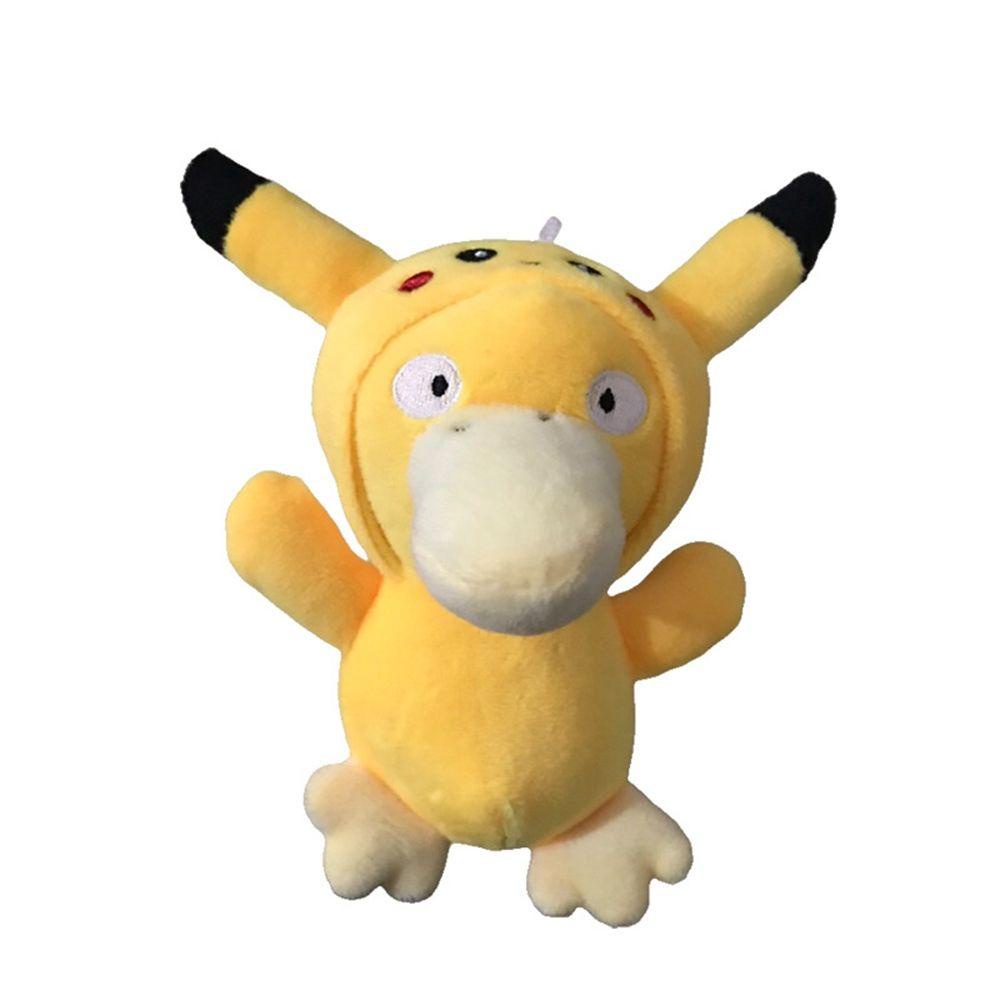 LANFY Móc Chìa Khóa Xe Hơi Hình Pikachu / Vịt Vàng / Ếch Dễ Thương Sáng Tạo Dành Cho Nữ Giá Đỡ